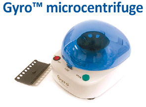 Gyro™ microcentrifuge